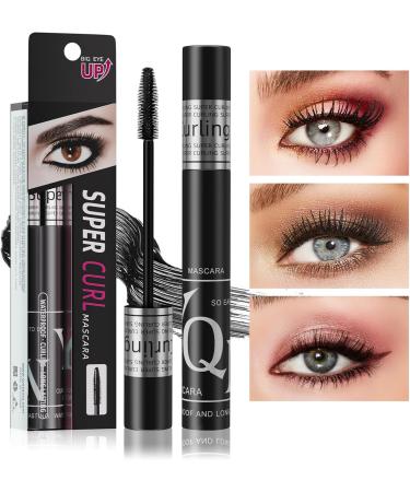Black Waterproof Mascara HOUSN Fiber Mascara Volume Lengthening Mascara Extra Lash Mascara Black Waterproof long-lasting smudge-proof voluminous and charming mascara - Buy Online on GoSupps.com