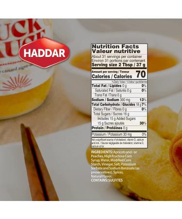 Haddar Sweet & Sour Duck Sauce 40oz (2 Pack) - Rich, Tangy, No MSG, Fat Free - Buy Online on GoSupps.com