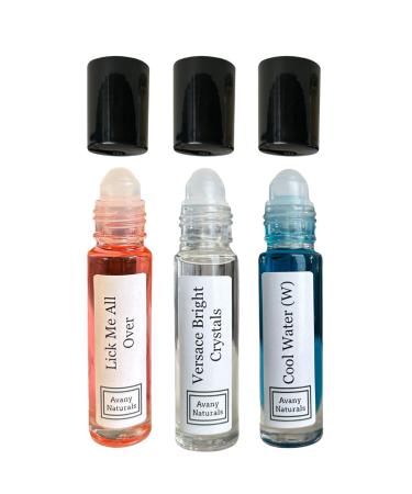 3 Pc Womens Gift Set Fragrance Oil For Women Roll On Body Oil Perfume Samples Fragrance Oil Gift For Her Perfume Oil Sampler Gift Box (Exotic)