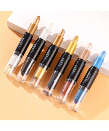  Sentechx Double-ended eyeshadow stick contour concealer long-lasting waterproof eyeshadow pen cream eyeliner pencil for eye makeup - Buy Online on GoSupps.com