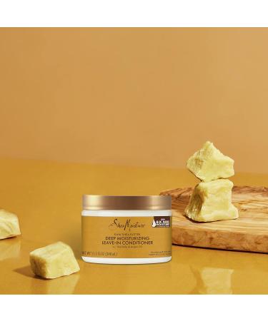 SheaMoisture Raw Shea Butter Leave-in Conditioner for Curly Hair - Deep Moisturizing 11.5 oz | International Shipping Available - Buy Online on GoSupps.com