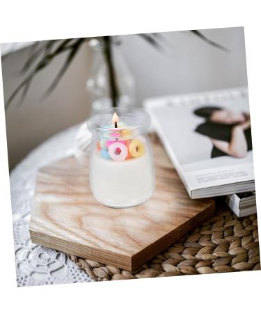 FRCOLOR Exquisite Scented Candle - Aroma Candle Cup Pillar Candle & Wax Melts with Fake Roses | Stylish Home Decor - Buy Online on GoSupps.com