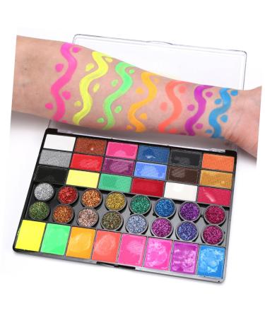 Beaupretty 2 Sets Festival Pigment Face Paint - Assorted Colors for Makeup & Cosplay | International Shipping Available - Buy Online on GoSupps.com