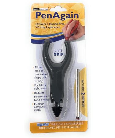 Buy Black Ergo-Sof PenAgain Pens | Comfortable Writing Solutions for All | Fast International Shipping - Buy Online on GoSupps.com