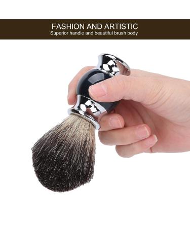 Premium Shaving Cream Brush | Men's Beard & Hair Shaving Brush for Salon Home & Travel - Buy Online on GoSupps.com