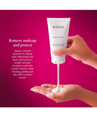 Watier Solution Fra cheur Cleansing Foaming Cream Cleanses Purifies & Soothes with Canadian Cranberries & Moringa Extract Vegan Paraben-Free 150 mL - Buy Online on GoSupps.com