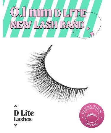 10 Pairs Naturally Looking C-Curl Thin Band Reusable Eyelashes - Wispy D-M05 (10mm) for Stunning Eyes - Buy Online on GoSupps.com