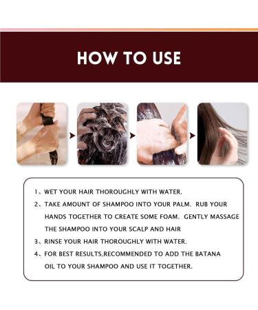 Batana Oil Shampoo For Hair Growth Reduce Dandruff Nourish Hair Restore Brittle And Damaged Hair - Buy Online on GoSupps.com