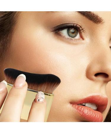 Siren Brush | High-Density Siren Brush Makeup - Foundation Brush Makeup Brush for Tan Sunless Tanner Makeup Brushes Tanning Mousse Blending Brush Gold - Buy Online on GoSupps.com