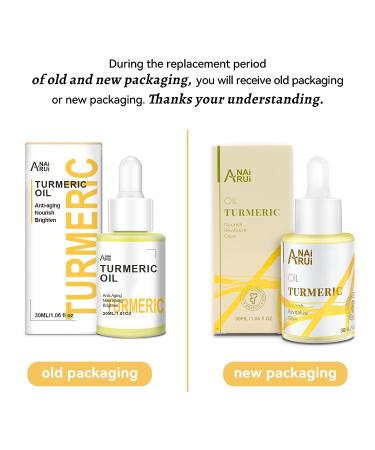 ANAI RUI Turmeric Oil - Dark Spot Treatment & Moisturizing Facial Serum 1.06oz - Buy Online on GoSupps.com