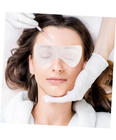 POPETPOP Cotton Eye Paper 60 Sheets Eye Blackout Eye Grey Curly Wig Wrinkle Patches Eye Care Eye Patches Convenient Eye Pads Portable Eye Pads Non-woven Fabric Paper Film White Disposable - Buy Online on GoSupps.com