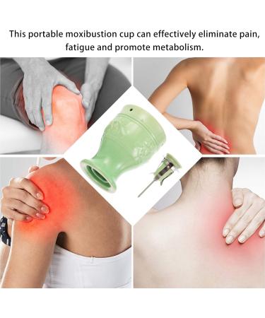 Buy Milists Moxibustion Cup Set Ceramic Moxa Burner & Massage Tool for Body Relief | International Shipping Available - Buy Online on GoSupps.com