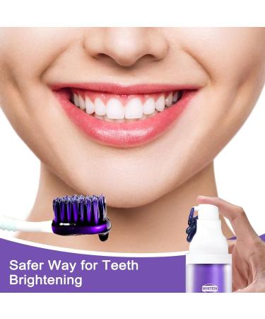 Uirheurd Purple Whitening Toothpaste Pure Smile Mallow Whiter Color Corrector Serum Whitening Toothpaste For Teeth Whitening - Buy Online on GoSupps.com