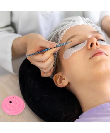 100 Pcs False Eyelashes Glue Holders - Disposable Lash Glue Trays & Rings for Eyelash Extensions - Optimize Application & Comfort - Buy Online on GoSupps.com