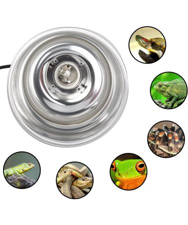 AIICIOO 5.5 Aluminum Reflecting Lamp Frame E27 with Cable - 75W Ceramic Heating Lamp for Turtles Lizards & Terrariums - Buy Online on GoSupps.com