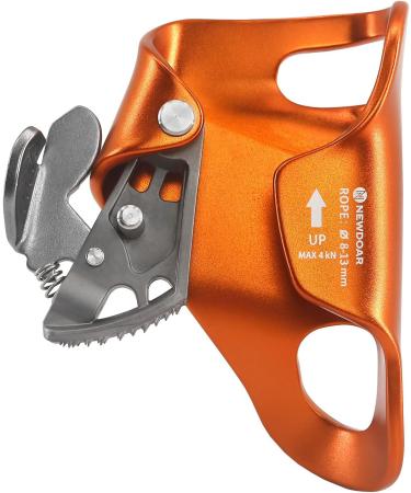 Newdoar CE-Certified Climbing Breast Ascender | Vertical Cable Climbing Equipment for 8-13mm Rope - Perfect for Tree Climbing and Climbing Enthusiasts - Buy Online on GoSupps.com