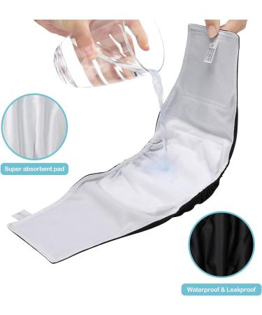 Avont Reusable Male Dog Diapers - 3 Pack Belly Band for Incontinence | Washable Eco-Friendly | Sizes XL (54-71cm) - Black Brown Gray - Buy Online on GoSupps.com