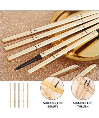 Sewroro 5pi ces Crayons Sourcils avec Brosse Lot de Outils de Maquillage Portables pour Dessiner les Sourcils Naturels - Buy Online on GoSupps.com