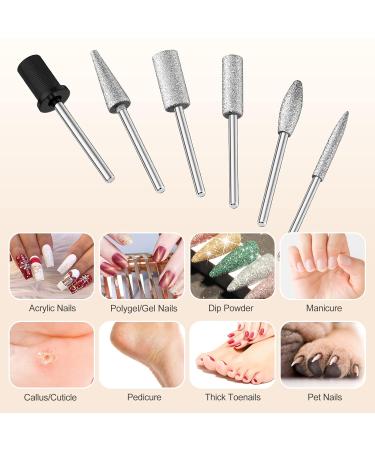 Professional Electric Nail Miller - 20 000 RPM Acrylic & Gel Nail Drill for Home & Salon Use - Buy Online on GoSupps.com