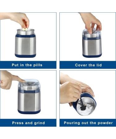 Buy Electric Pill Crusher | Crush Small & Large Pills | Fine Powder for Feeding Tubes & Pets - Buy Online on GoSupps.com