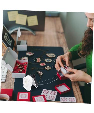 Healvian Silicone Ear Model Set - Jewelry Earrings Display & Studs Mold - 3D Imitation Real Ear - 8x5cm - Assorted Colors - Buy Online on GoSupps.com