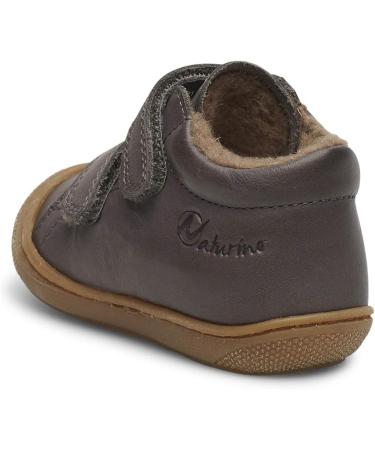 Naturino Cocoon VL Leather First Steps Shoes - 4 UK Grey - Buy Online on GoSupps.com