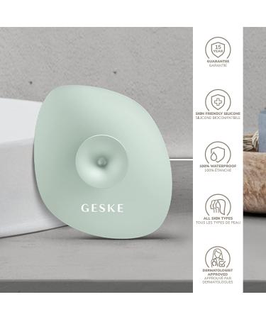 Geske SmartAppGuided 4-in-1 Facial Brush | Silicone Cleaning Device for Professional Skin Care | Soft Handle & Gentle Cleaning Solution - Perfect for Healthy Skin - Buy Online on GoSupps.com