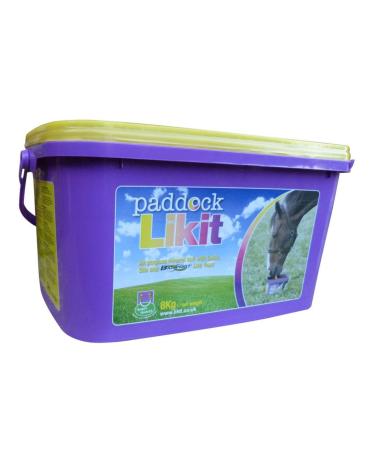 Likit Paddock 8kg | Horse Lick with Essential Vitamins & Minerals | Added Benefit of Garlic Yeast & Oils | 8kg