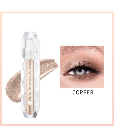 Vtrem Liquid Glitter Eyeshadow Set - Silver Orange & Bronze | Long-Lasting Multi-Dimensional Makeup for Women - Buy Online on GoSupps.com