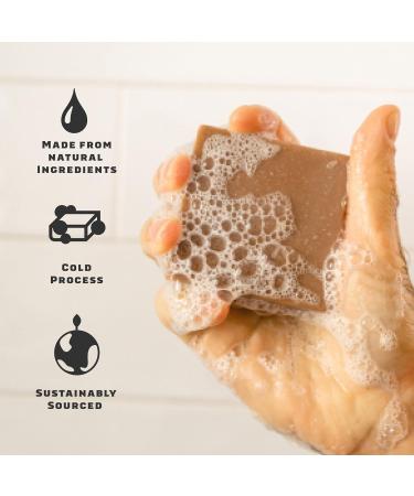 Dr. Squatch All Natural Soap Bar for Men Set of 3 Bars Pine Tar Alpine Sage and Spearmint Basil - Buy Online on GoSupps.com