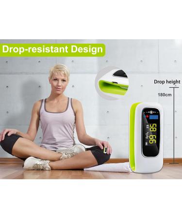 Bluetooth Rechargeable Pulse Oximeter Fingertip | SmileCare Oxygen Meter with Heart Rate Monitor | Blood Oxygen Saturation Monitor for Adults | Free App for iOS & Android - Buy Online on GoSupps.com