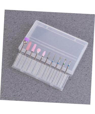 VINTORKY professional nail drill bits for acrylic nails acrylic nail drill bits nail file drill bits manicure ectric nail buffer bits file bits under nail cleaner tool dedicated gel Size 1 As Shown - Buy Online on GoSupps.com