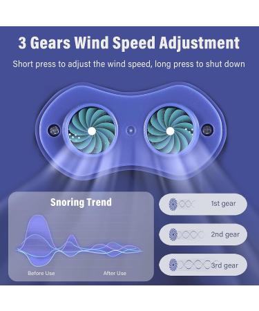 Adjustable Electric Snoring Stopper - Reusable Nasal Dilator for Deep Sleep - White (60 x 25.2 x 39mm) - Buy Online on GoSupps.com