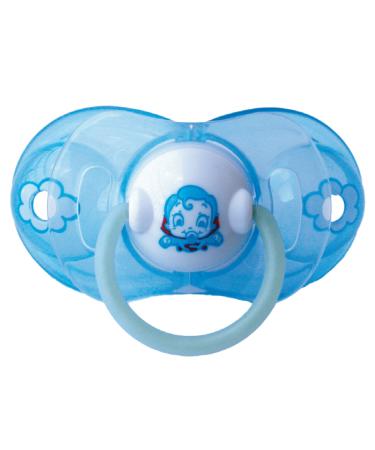 Intelligent latex pacifier Cherry profile size 1 (from 0 to 6 months) blue Blue size 1