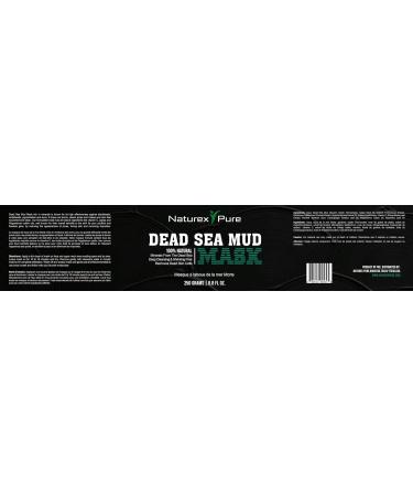 Dead Sea Mud Mask - All-Natural Face Mask for Blackheads Acne & Hyperpigmentation - 8.8fl oz - Luxurious Skincare for Women & Men - Buy Online on GoSupps.com