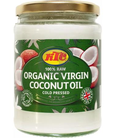 KTC Organic Virgin Coconut Oil | 500ML | Coconut Butter | Copra Oil | Coconut Absolute | 100% Naturally | Great for Skin And Hair | Cooking Oil | Indian Origin (Pack of 2) Organic Coconut 500ML Pack 2 - Buy Online on GoSupps.com