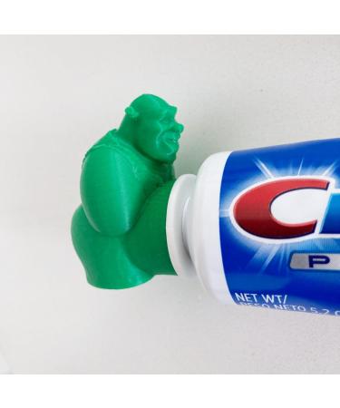 Funny Shrek Pooping Toothpaste Topper - 2 Adapters for Crest & Colgate - Best International Shipping - Buy Online on GoSupps.com