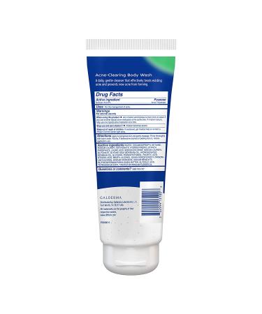 Differin Acne Body Wash - 10 oz Salicylic Acid Cleanser for Back, Chest, Shoulders - Buy Online on GoSupps.com