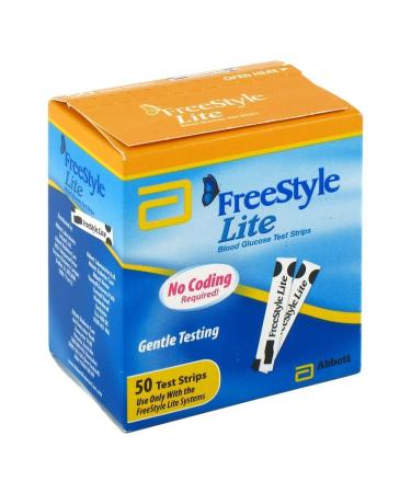FREESTYLE Lite test strips without coding 50 pcs