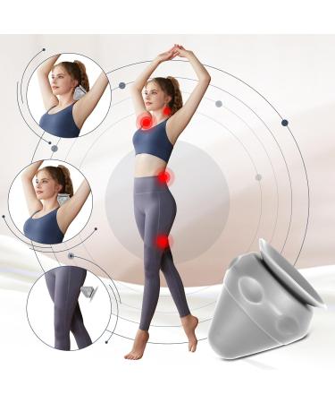 Euioovm Triggerpunkt P cker - Fascia Fitness Ball with Suction Cup for Muscle Pain Relief | Versatile Massage Device for Back Neck Arms & Shoulders - Gray - Buy Online on GoSupps.com