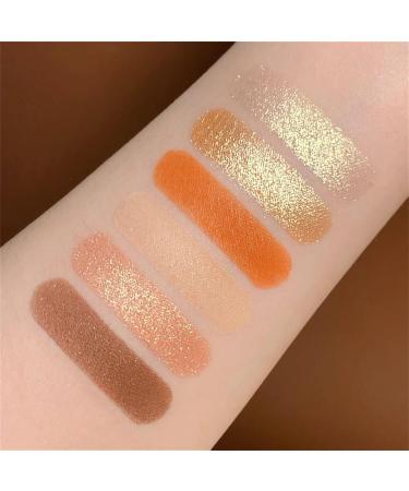 Girls Fruit Eye Shadow Take Notes Eye & Cheek Notebook Tea Earth Color Eye Shadow Makeup Cosmetics (B) - Buy Online on GoSupps.com