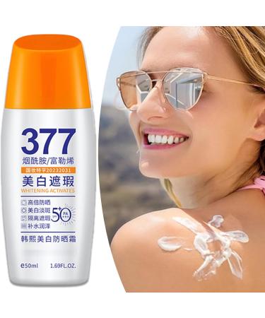  YNPQTDS Body Sunscreen - 50ml Moisturizing Sun Protection for the Body | Moisturizing UV Protection Non-Greasy Care for Face and Body Suitable for Sensitive Dry Skin Types - Buy Online on GoSupps.com