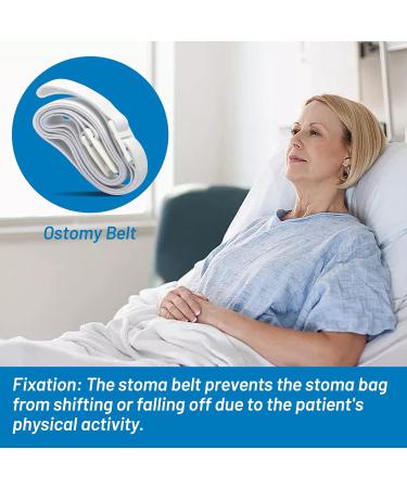 Adjustable Ostomy Belt - Two Piece Colostomy Waistband for Post-Operative Care | Prevent Chassis Warping - Buy Online on GoSupps.com