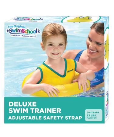 Swimschool TOT Swim Training Vest for Toddlers, Colors May Vary SwimSchool Deluxe Swim Trainer (Yellow)