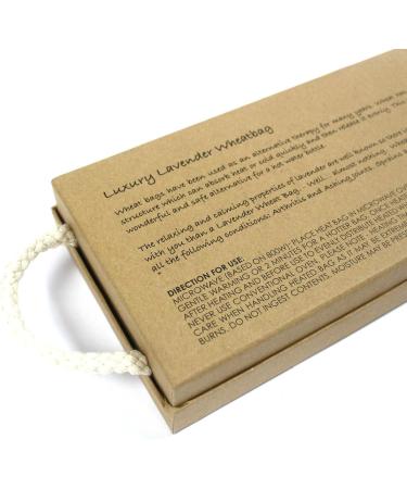 Luxury Lavender Wheat Bag in Gift Box - Butterfly & Roses - Buy Online on GoSupps.com