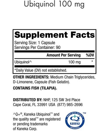Dr. Mercola Ubiquinol 100 mg - 90 Capsules for Heart Health & Energy Boost - Buy Online on GoSupps.com