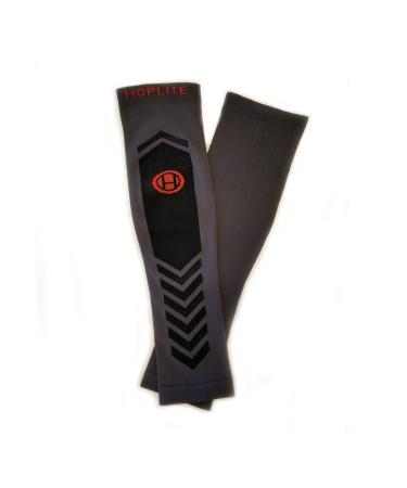 Hoplite Graduated Compression Arm Sleeves (15-30mmHg) for Men and Women 1 Pair Medium