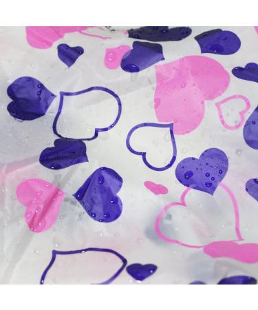 LJY 13-Piece Shower Cap Set - Waterproof Plastic Hair Caps for Women - Perfect for Bathing, Salons, and Spa - Buy Online on GoSupps.com