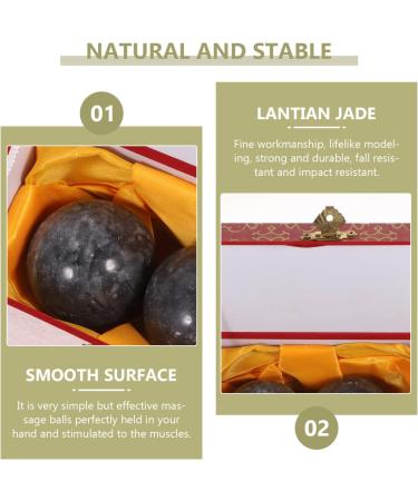 Coheali 2nd Handballs - Spiky Chinese Massage Balls for Fitness & Acupuncture | Baoding Balls for Health & Relaxation - Buy Online on GoSupps.com