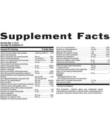 Country Life Max for Women Multivitamin & Mineral Complex with Iron - 120 Tablets - Buy Online on GoSupps.com